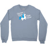 unicorns are just horny ponies Crewneck Sweatshirt