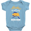 alaska is calling and i must go Baby Bodysuit