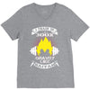 I Train In 300x Gravity Like Saiyan V-Neck Tee