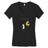 let's get naked Women's V-Neck T-Shirt