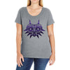 Majoras Mask Ladies Curvy T-Shirt