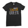 educated natural queen1 Ladies Fitted T-Shirt