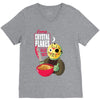camp crystal flakes V-Neck Tee