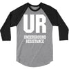 underground resistence 3/4 Sleeve Shirt
