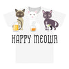 happy meowr All Over Men's T-shirt