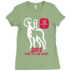 2015 year of the goat Ladies Fitted T-Shirt