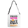 Class of 2017 Proud Sister Graduation Adjustable Strap Totes