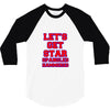 star spangled hammered 3/4 Sleeve Shirt