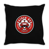 raider red Throw Pillow