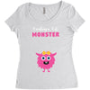 Creating a Lil Monster Baby Girl Women's Triblend Scoop T-shirt