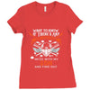 Life After Death Son And Find Out Tshirt Ladies Fitted T-Shirt