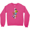 Pride Floral LGBT Colors Crewneck Sweatshirt
