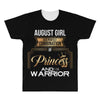 august girl is a perfect combination of princess and warrior All Over Men's T-shirt
