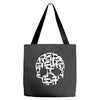 cat skull Tote Bags
