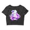 Shining Beautiful Unicorn Crop Top