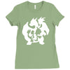 charmander charmeleon charizard pokemon graphic Ladies Fitted T-Shirt