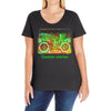 cosmic stereo Ladies Curvy T-Shirt