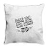 drinks well with others Throw Pillow