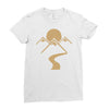 mountain (2) Ladies Fitted T-Shirt