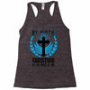 By Birth Christian By the Grace of God Racerback Tank
