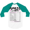 April Girl Facts Aries 3/4 Sleeve Shirt