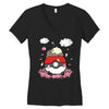 totoro snoopy pokemon parody Women's V-Neck T-Shirt