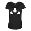 Chicken and Little Chick Maternity Scoop Neck T-shirt