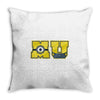 minion university Throw Pillow