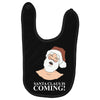 santa is coming Baby Bibs