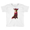 floral fox Toddler T-shirt