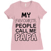 papa's Ladies Fitted T-Shirt