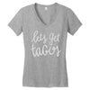 taco (2) Women's V-Neck T-Shirt