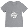 the world's greatest non biological dad V-Neck Tee
