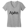 apike Women's V-Neck T-Shirt