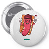 cool hotdog Pin-back button