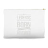 legends are born in november Accessory Pouches