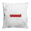 wasted Throw Pillow