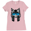 cat music Ladies Fitted T-Shirt