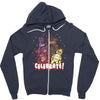five nights at freddy's celebrate! Zipper Hoodie