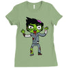 zombie (2) Ladies Fitted T-Shirt