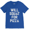 will squat for pizza V-Neck Tee