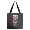 Keep Calm And Call Daryl Tote Bags