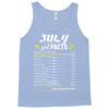 July Girl Facts Cancer Tank Top