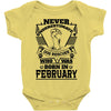Never Underestimate Dog Rescuer Who Was Born February Baby Onesie