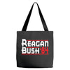 reagan bush '84 Tote Bags