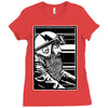 beard and ride Ladies Fitted T-Shirt