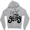 girl gang Zipper Hoodie