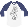 hand 3/4 Sleeve Shirt