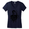 fear face Women's V-Neck T-Shirt