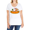 merry christmas Ladies Curvy T-Shirt